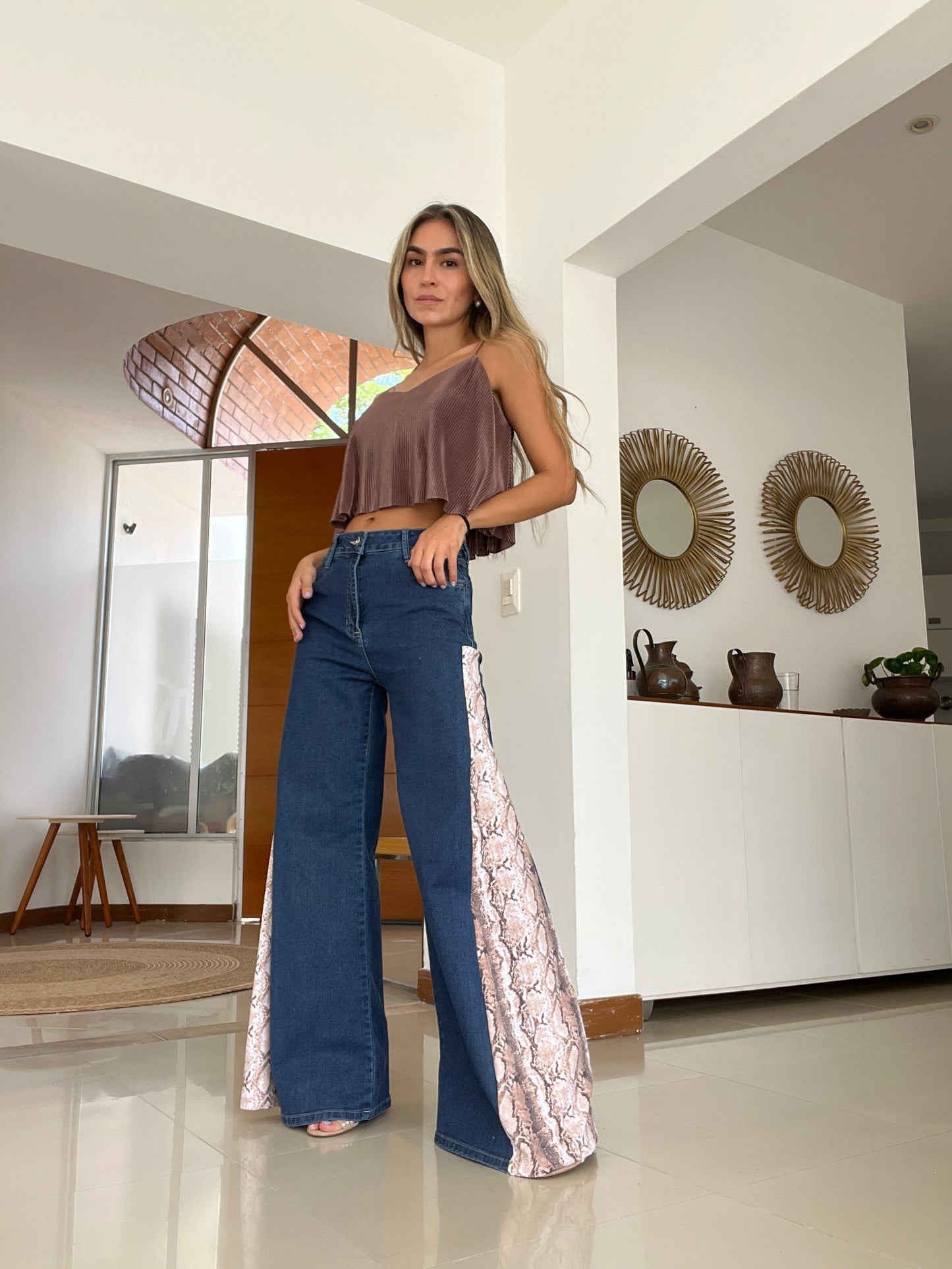 Jeans intervenidos Culebra