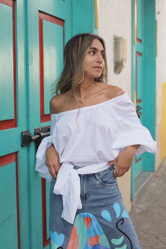 Blusa Alba