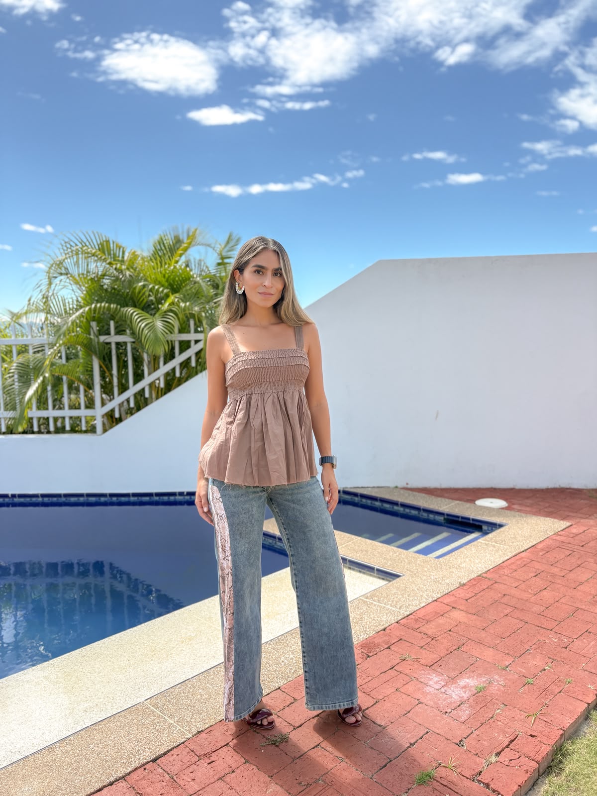 Jeans claros culebra