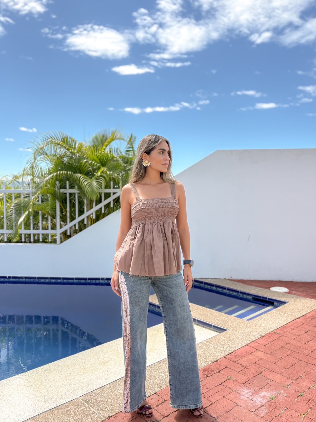 Jeans claros culebra